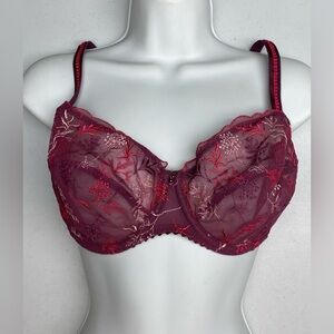Marie Jo WINE Unlined Underwire, 36DD *P1070